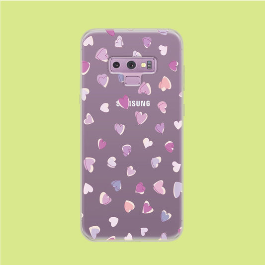 Little Sketch Great Love Samsung Galaxy Note 9 Clear Case