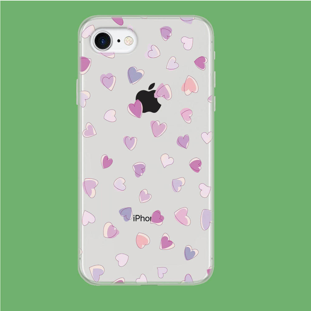 Little Sketch Great Love iPhone 7 Clear Case