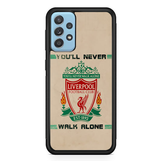 Liverpool Vintage Paper Poster Samsung Galaxy A52 Case