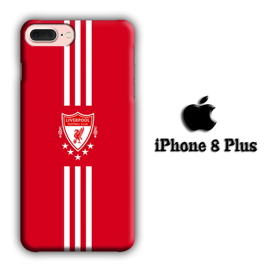 Liverpool Flag of Glory iPhone 8 Plus 3D Case