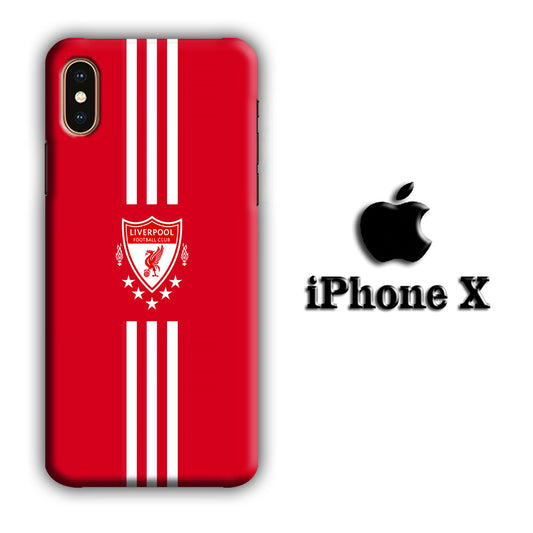 Liverpool Flag of Glory iPhone X 3D Case