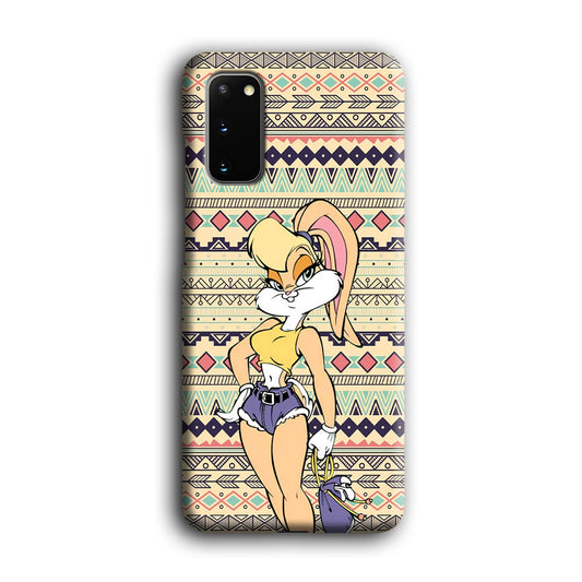 Lola Bunny at Art Style Samsung Galaxy S20 3D Case