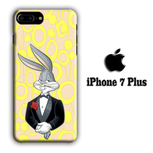 Looney Tunes Bugs Bunny Godfather iPhone 7 Plus 3D Case