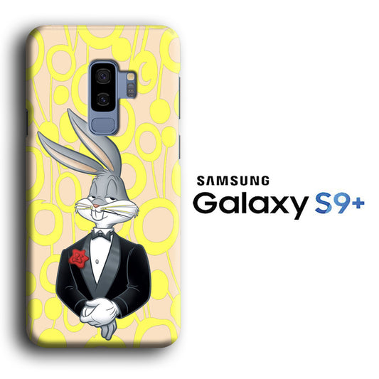 Looney Tunes Bugs Bunny Godfather Samsung Galaxy S9 Plus 3D Case