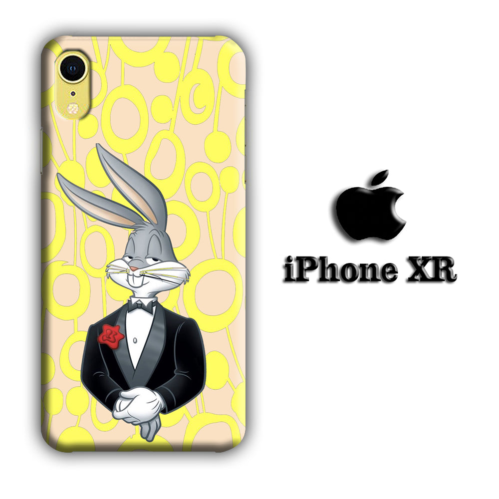 Looney Tunes Bugs Bunny Godfather iPhone XR 3D Case