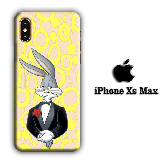 Looney Tunes Bugs Bunny Godfather iPhone Xs Max 3D Case