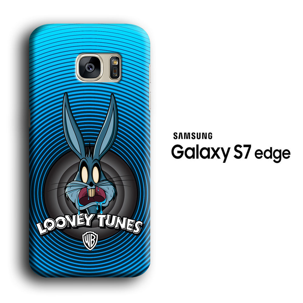 Looney Tunes Bugs Bunny Scream Samsung Galaxy S7 Edge 3D Case