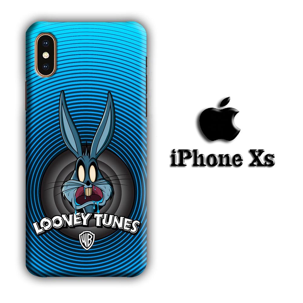 Looney Tunes Bugs Bunny Scream iPhone Xs 3D Case