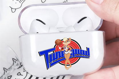 Looney Tunes Squad with Lola Bunny Protective Clear Case Cover For Apple Airpod Pro