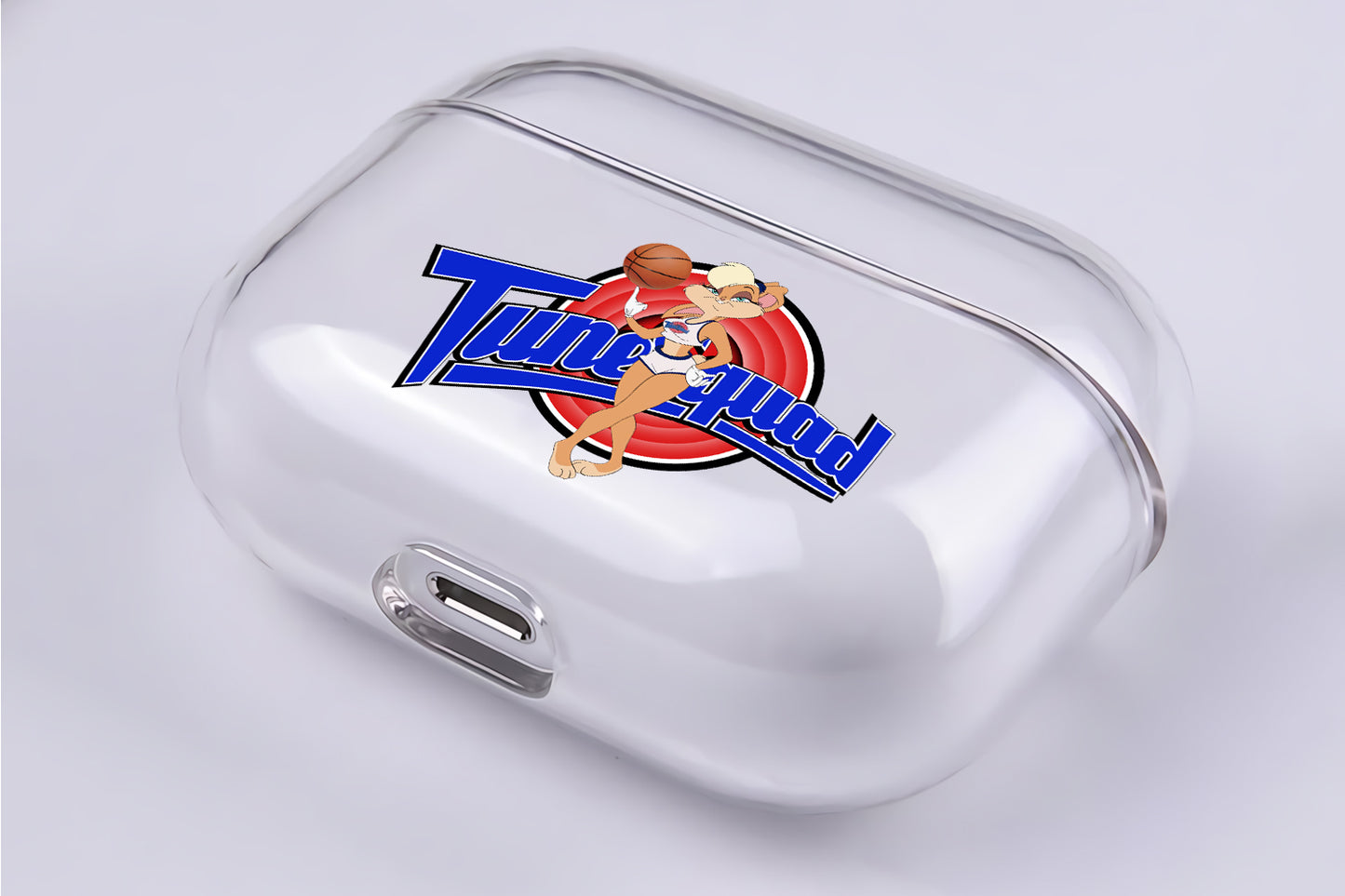 Looney Tunes Squad with Lola Bunny Protective Clear Case Cover For Apple Airpod Pro