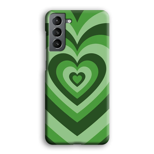 Love Wave Green Samsung Galaxy S21 Plus 3D Case