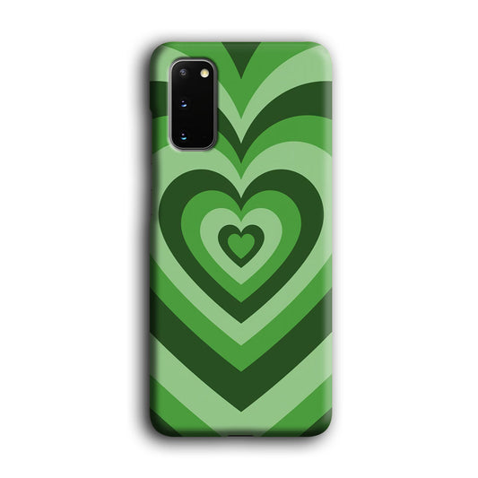 Love Wave Green Samsung Galaxy S20 3D Case