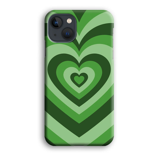 Love Wave Green iPhone 13 3D Case