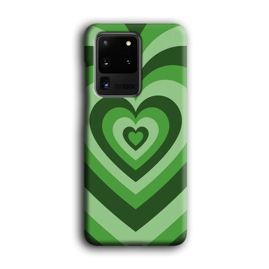 Love Wave Green Samsung Galaxy S20 Ultra 3D Case