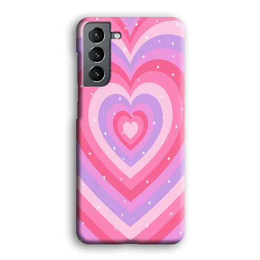 Love Wave Pink Samsung Galaxy S21 Plus 3D Case
