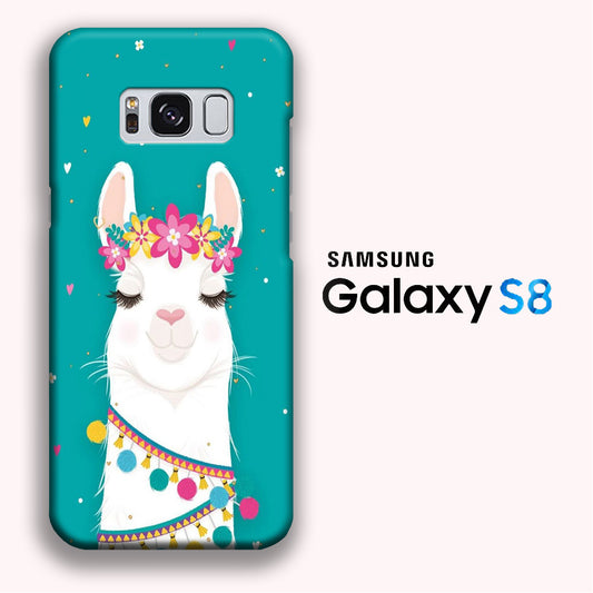 Love Ilama Samsung Galaxy S8 3D Case