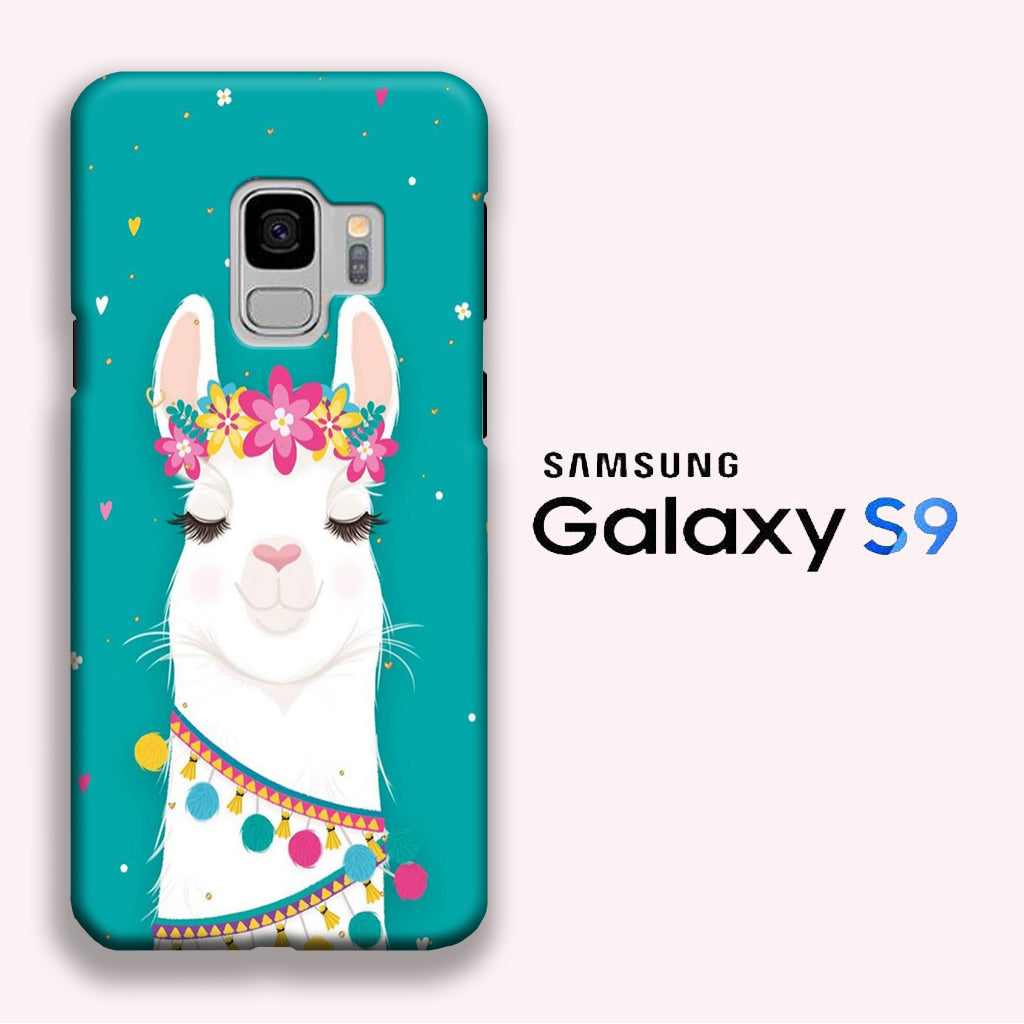 Love Ilama Samsung Galaxy S9 3D Case