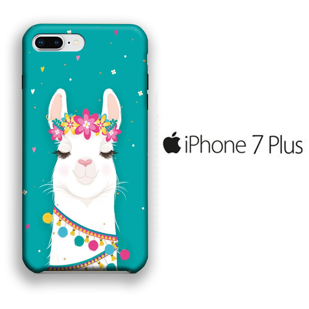 Love Ilama iPhone 7 Plus 3D Case