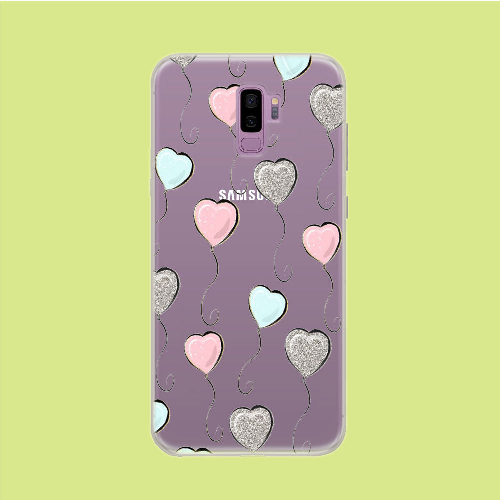Loving With Ballon Samsung Galaxy S9 Plus Clear Case