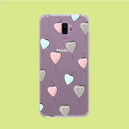 Loving With Ballon Samsung Galaxy S9 Plus Clear Case