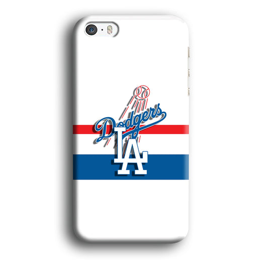 MLB Los Angeles Dodgers White Jersey iPhone 5 | 5s 3D Case