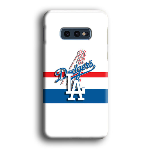 MLB Los Angeles Dodgers White Jersey Samsung Galaxy S10E 3D Case