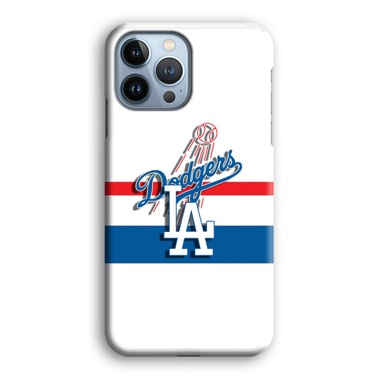 MLB Los Angeles Dodgers White Jersey iPhone 13 Pro 3D Case