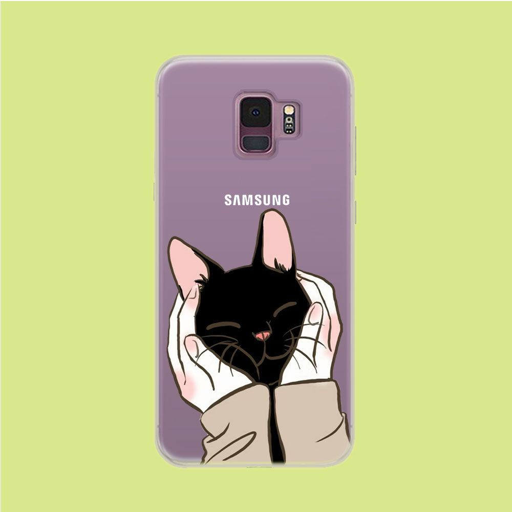 Magic of Black Cat Samsung Galaxy S9 Clear Case