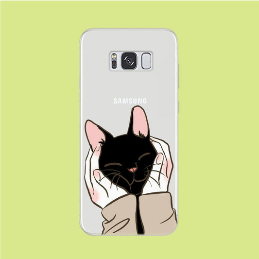 Magic of Black Cat Samsung Galaxy S8 Clear Case