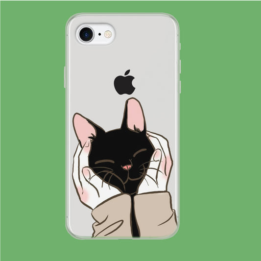 Magic of Black Cat iPhone 7 Clear Case