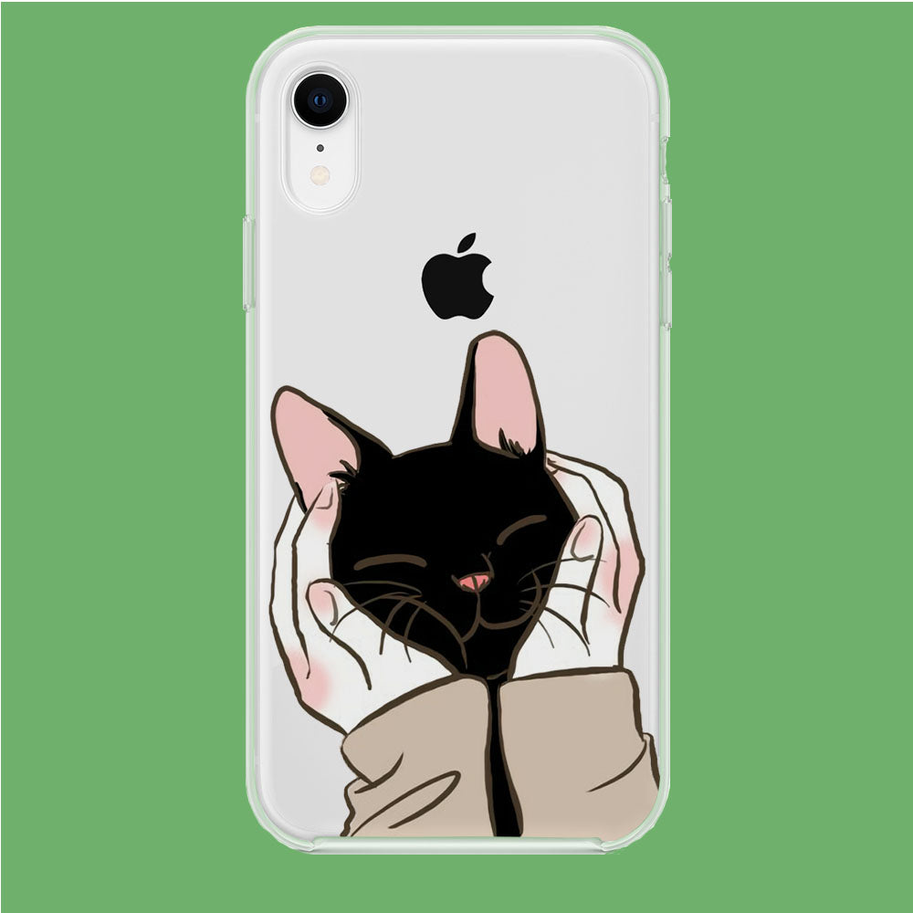 Magic of Black Cat iPhone XR Clear Case
