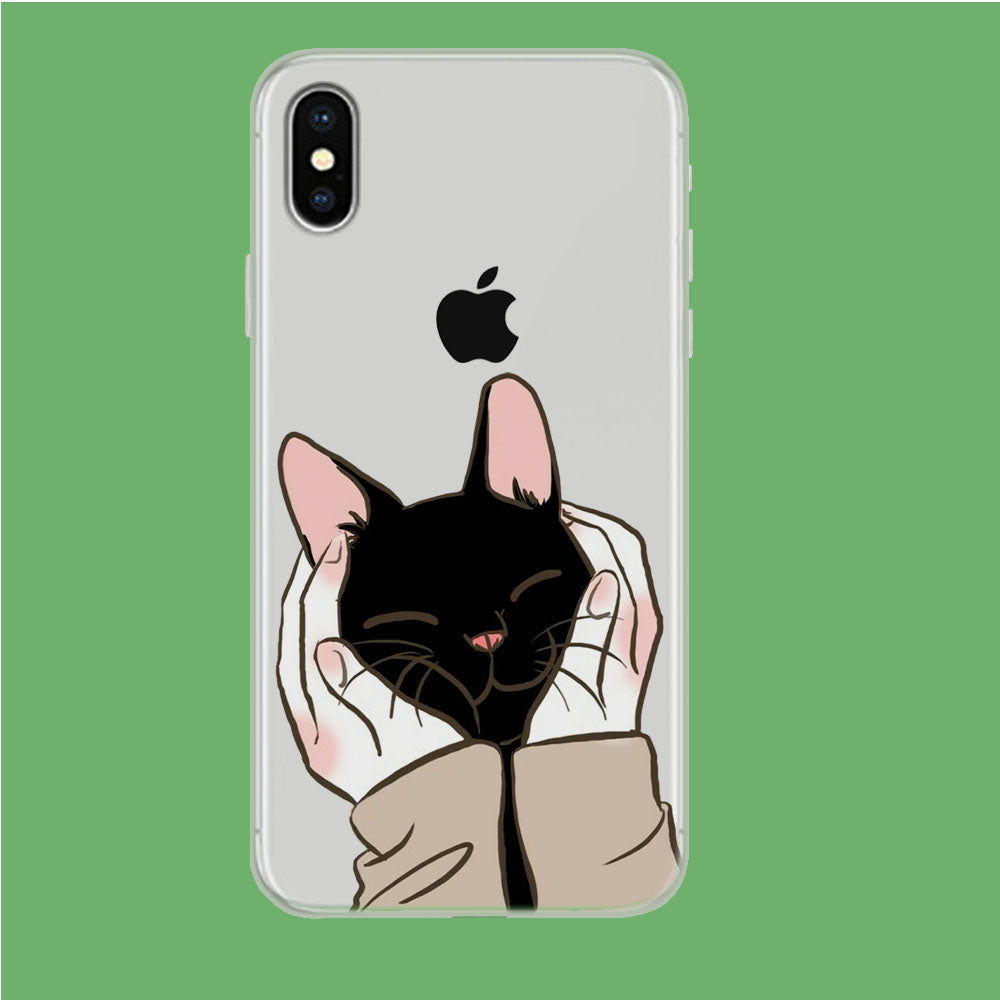 Magic of Black Cat iPhone X Clear Case