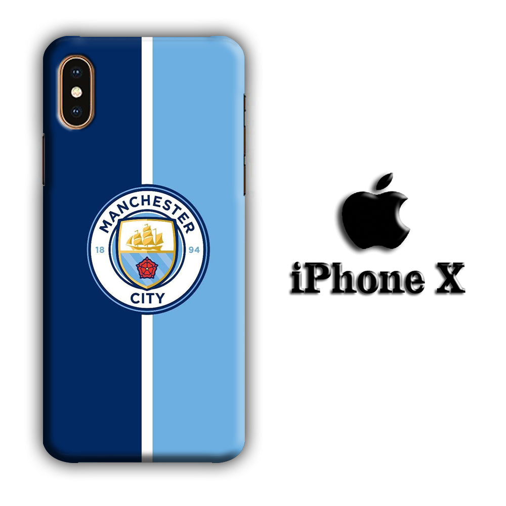 Man. City Ray of Hope iPhone X 3D Case