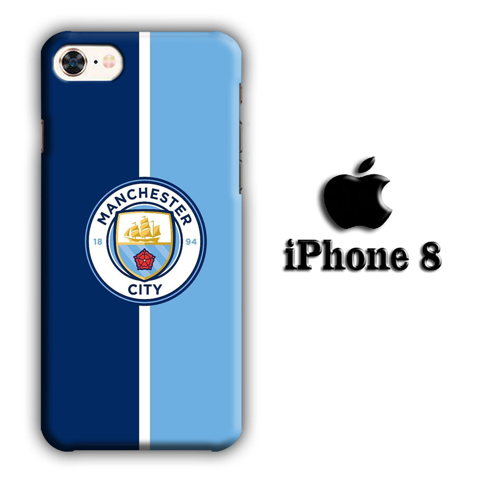 Man. City Ray of Hope iPhone 8 3D Case