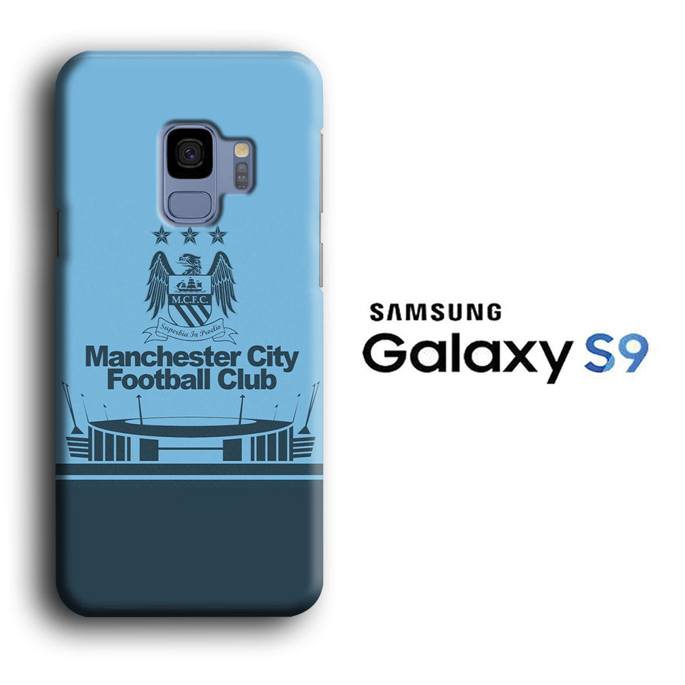 Man. City from Home to The World Samsung Galaxy S9 3D Case