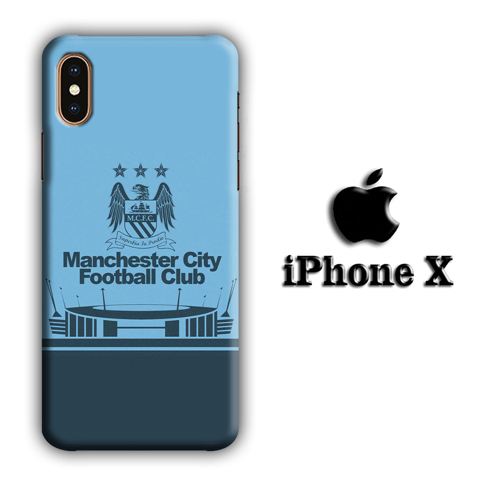 Man. City from Home to The World iPhone X 3D Case