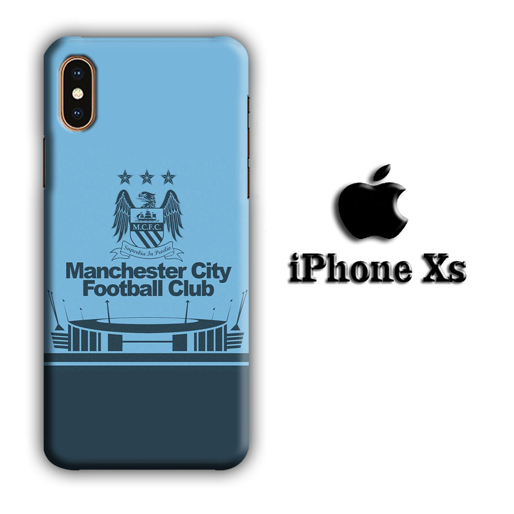 Man. City from Home to The World iPhone Xs 3D Case