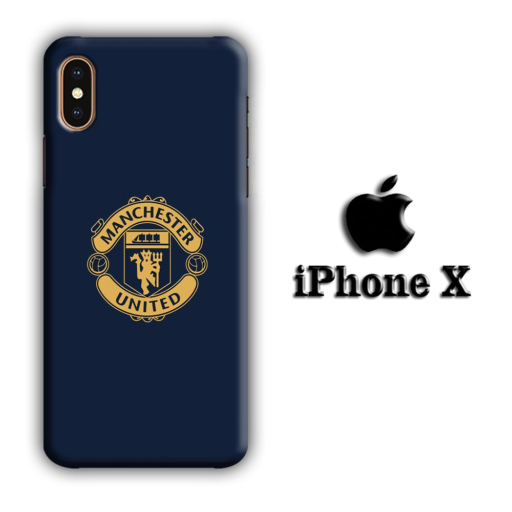 Man. United Emblem of Majesty iPhone X 3D Case