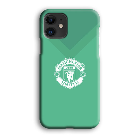 Manchester United Green Crown iPhone 12 3D Case