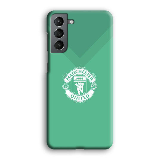 Manchester United Green Crown Samsung Galaxy S21 Plus 3D Case