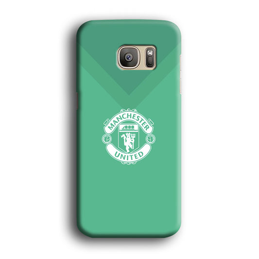 Manchester United Green Crown Samsung Galaxy S7 Edge 3D Case