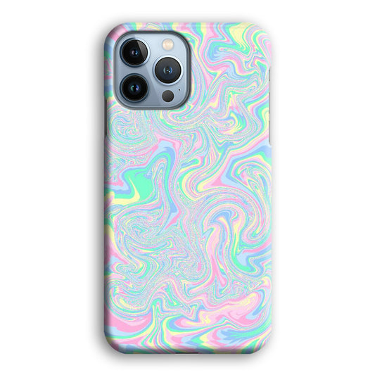 Marble Rainbow Vision iPhone 13 Pro 3D Case