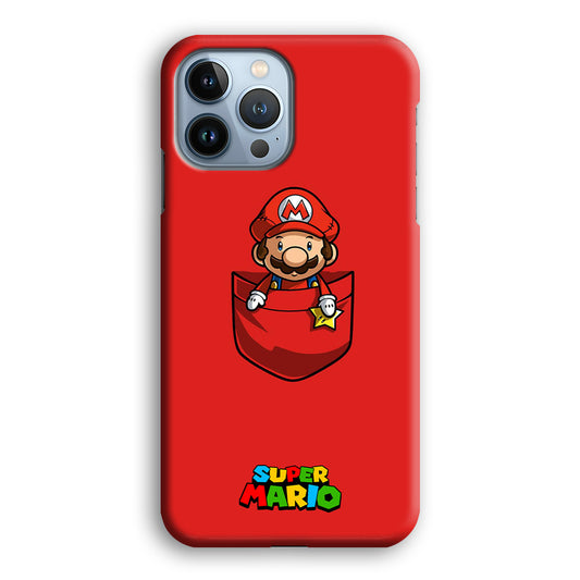 Mario Bros Pocket Kit iPhone 13 Pro 3D Case