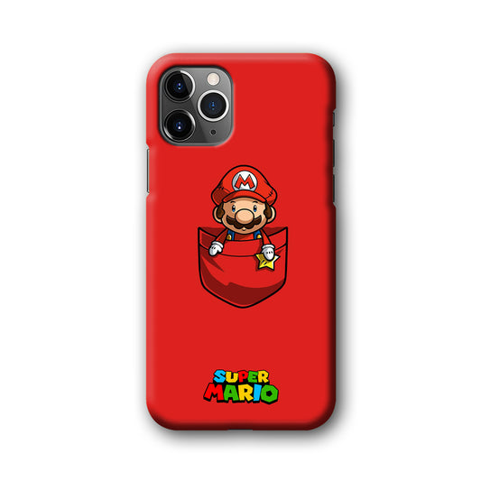 Mario Bros Pocket Kit iPhone 11 Pro Max 3D Case