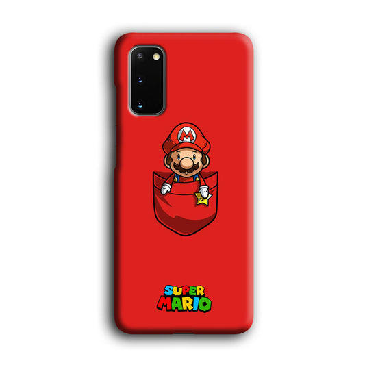Mario Bros Pocket Kit Samsung Galaxy S20 3D Case