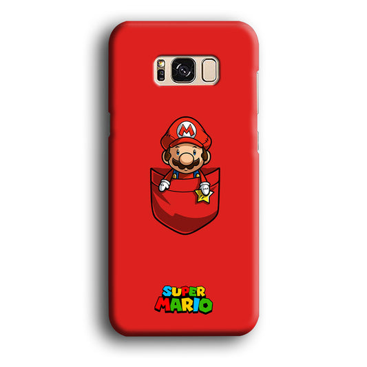 Mario Bros Pocket Kit Samsung Galaxy S8 3D Case