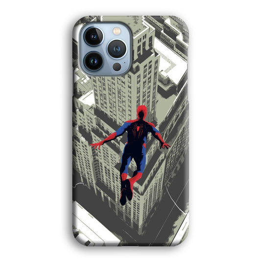Marvel Spiderman Jump iPhone 13 Pro 3D Case