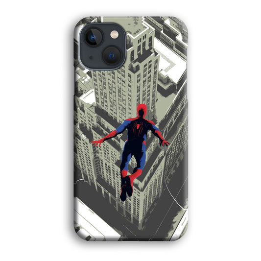 Marvel Spiderman Jump iPhone 13 3D Case