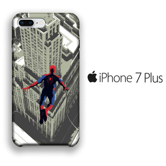 Marvel Spiderman Jump iPhone 7 Plus 3D Case