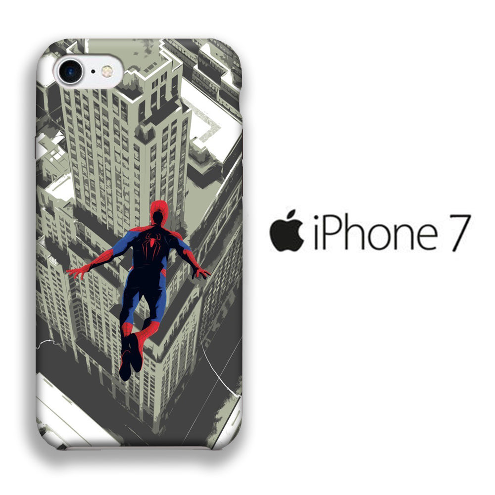 Marvel Spiderman Jump iPhone 7 3D Case